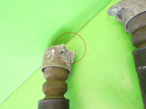 Amortyzatory tył tylne prawy + lewy MAZDA 2 II DE 1.3 HB 07-10