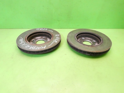 Tarcze hamulcowe przód przednie 258mm MAZDA 2 II DE 1.3 07-10