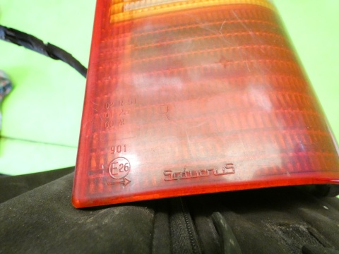 Lampa prawa tył + wkład listwa żarówek VW LT II LT46 bus 96-06