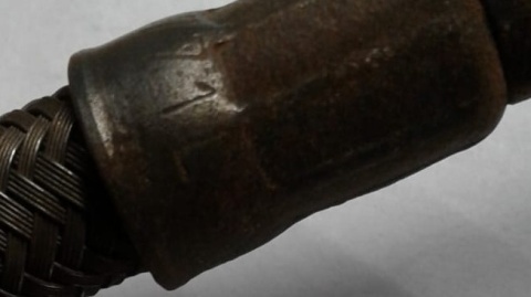 Rurka przewód oleju turbiny 074145771L VW LT II LT46 2.5 TDI 96-06