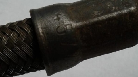 Rurka przewód oleju turbiny 074145771L VW LT II LT46 2.5 TDI 96-06