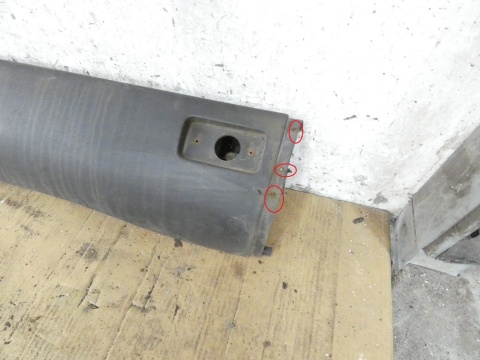 Zderzak tylny tył środkowy VW LT II LT46 96-06