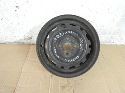 Felga stalowa 14 4x100 14x6 et45 MAZDA 2 II DE 07-10