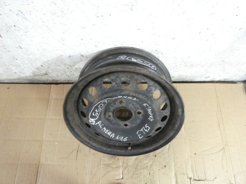 Felga stalowa 15 15x6 4x114,3 ET45 NISSAN ALMERA N16