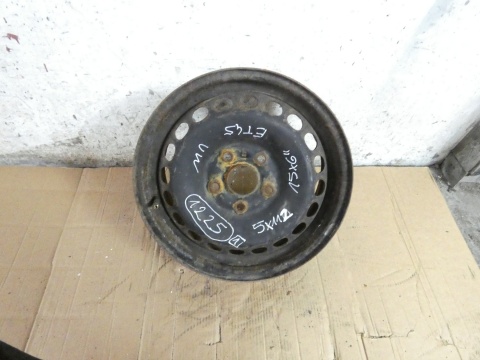 Felga stalowa 15'' 15X6 ET45 5X112 VW PASSAT B5 FL