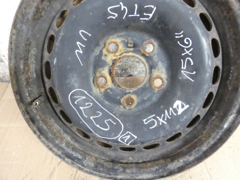 Felga stalowa 15'' 15X6 ET45 5X112 VW PASSAT B5 FL