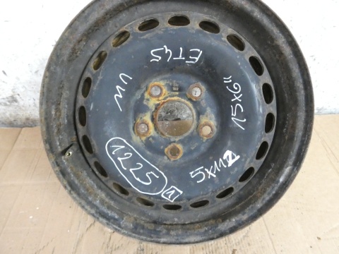 Felga stalowa 15'' 15X6 ET45 5X112 VW PASSAT B5 FL