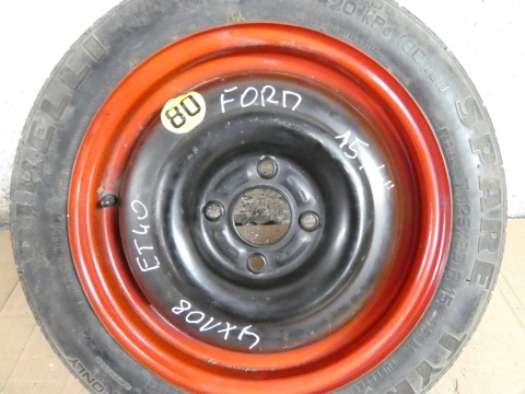 Koło dojazdowe zapasowe 15 15x4 4x108 et40 FORD FUSION MK1 I FL