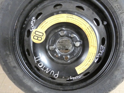 Koło dojazdowe zapasowe 14 14x4 4x98 et43 135/80r14 FIAT PUNTO II