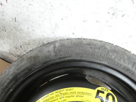 Koło dojazdowe zapasowe 14x3,5 4x100 et45 VW GOLF MK3.5 III IV CABRIO 98-02