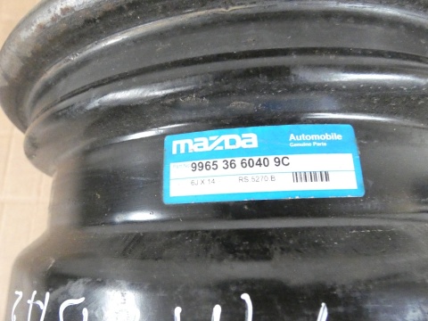 Felga stalowa 14 4x100 14x6 et45 MAZDA 2 II DE 07-10