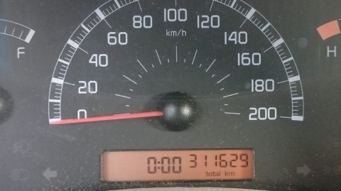 Silnik słupek FIAT PANDA II 1.1 187A1000 54KM 40kW odpala
