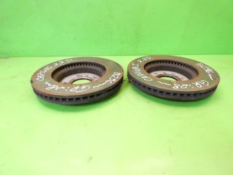 Tarcze hamulcowe przód 296mm CHEVROLET CAPTIVA I C140 FL 2.2 D 13-15