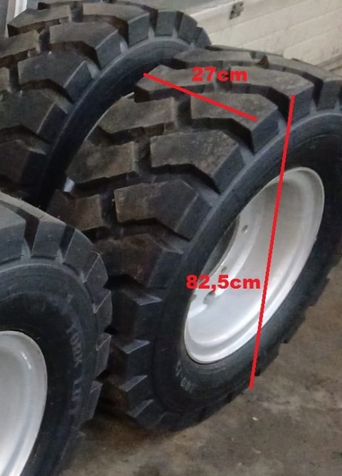 Koło felga 8.0-15 opona 300-15 Mitas FL-08 ładowarka wózek widłowy koparka