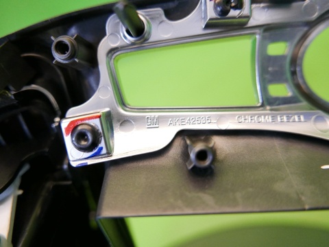 Kratki nawiewu środek ramka deski CHEVROLET CAPTIVA I C140 FL 13-15