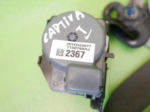 Pas bezpieczeństwa lewy tył II rząd CHEVROLET CAPTIVA I C140 FL 13-15