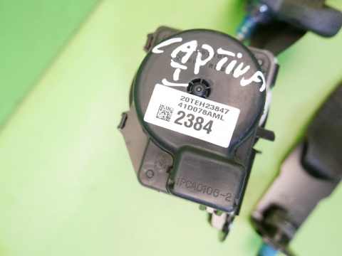 Pas bezpieczeństwa prawy tył III rząd CHEVROLET CAPTIVA I C140 FL 13-15