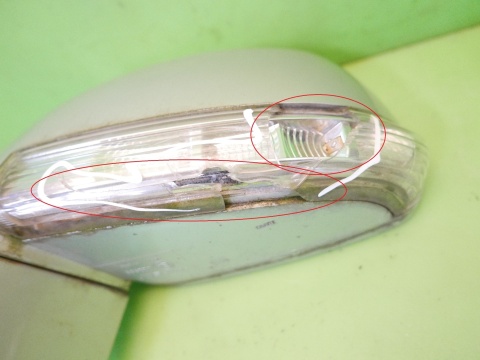 Lusterko zewnętrzne lewe 8pin GAN CHEVROLET CAPTIVA I C140 FL 13-15