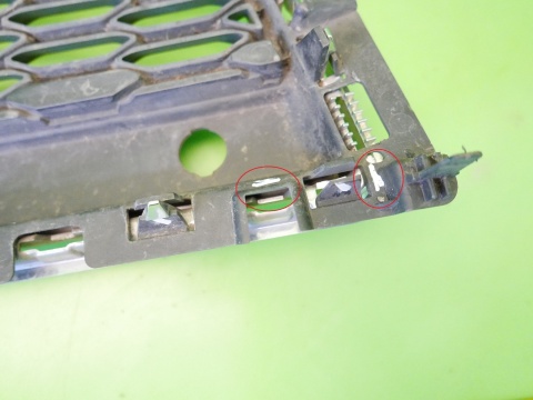 Grill gril atrapa chłodnicy dół kratka CHEVROLET CAPTIVA I C140 FL 13-15