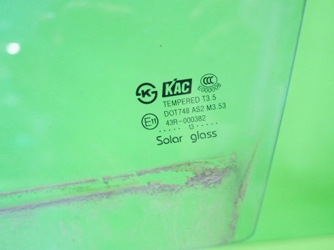 Szyba drzwiowa lewa przód CHEVROLET CAPTIVA I C140 FL 13-15