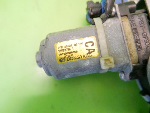 Mechanizm podnośnik lewy tył 25937971 CHEVROLET CAPTIVA I C140 FL 13-15