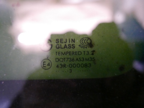 Szyba karoseryjna prawa tył as3 CHEVROLET CAPTIVA I C140 FL 13-15