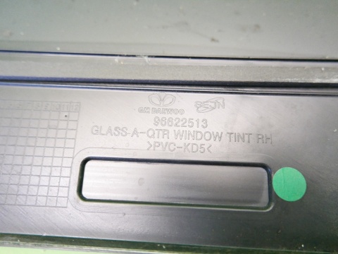 Szyba karoseryjna prawa tył as3 CHEVROLET CAPTIVA I C140 FL 13-15