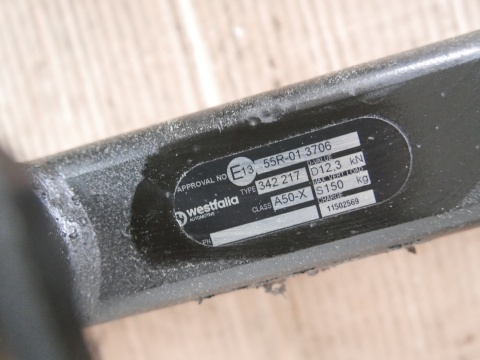 Hak holowniczy belka wesfalia CHEVROLET CAPTIVA I C140 FL 13-15