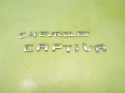 Logo znaczek emblemat napis tył CHEVROLET CAPTIVA I C140 FL 13-15