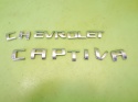 Logo znaczek emblemat napis tył CHEVROLET CAPTIVA I C140 FL 13-15