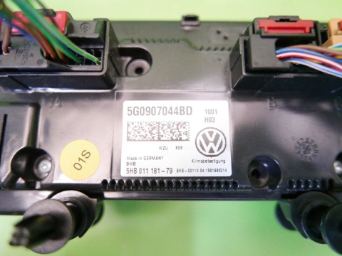 Panel sterowania nawiewem climatronic 5G0907044BD VW GOLF VII 12-16