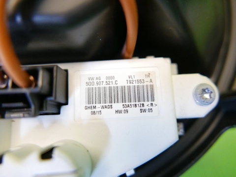 Wentylator dmuchawa opornik 5Q1819021B VW GOLF VII 2.0 TDI 12-16