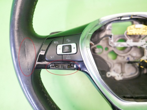 Kierownica multifunkcja łopatki dsg VW GOLF VII 12-16