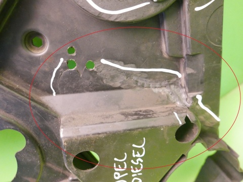 Osłona obudowa pokrywa rozrządu Opel Astra II G 1.7 TD X17DTL 68KM 98-