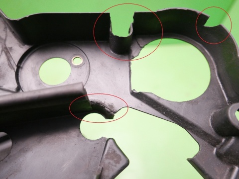 Osłona obudowa pokrywa rozrządu Opel Astra II G 1.7 TD X17DTL 68KM 98-