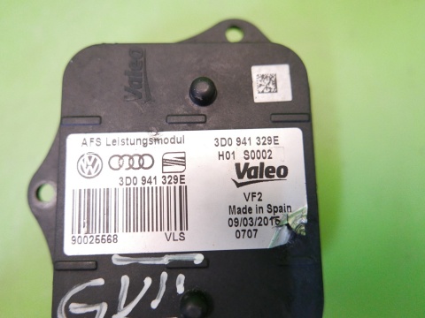 Moduł skrętu afs 3D0941329E valeo VW GOLF VII 2.0 TDI 12-16