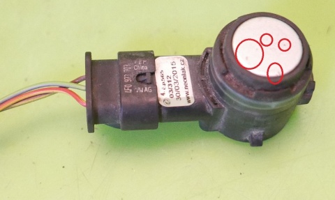 Czujnik parkowania pdc 5Q0919275B LA7W VW GOLF VII 12-16