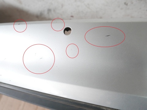 Zderzak dyfuzor dokładka tył tylny LA7W VW GOLF VII 5D KOMBI 12-16