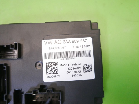 Moduł sterownik fotela kierowcy ergoactiv 3AA959257 VW GOLF VII 12-16
