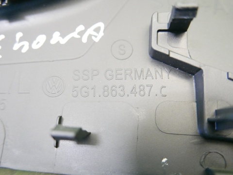 Osłona zaślepka tunelu lewa 5G1863487CVW GOLF VII 12-16