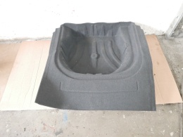 Wykładzina dywanik bagażnika 5G9863544B VW GOLF VII KOMBI 12-16