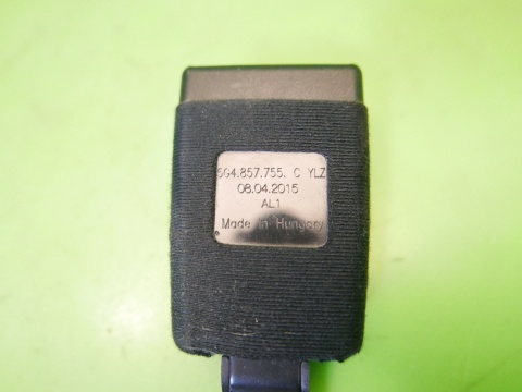 Zapięcie zatrzask pasa lewy przód 5G4857755C VW GOLF VII 5D 12-16