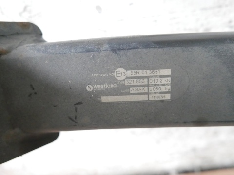 Hak holowniczy westfalia odkręcany VW GOLF VII KOMBI 12-16