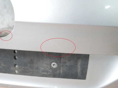 Klapa tył bagażnika szyba tylna LA7W VW GOLF VII 5D KOMBI 12-16