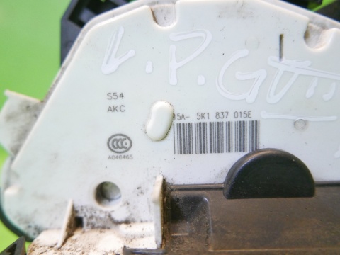 Centralny zamek lewy przód 5K1837015E 7pin VW GOLF VII 5D 12-16