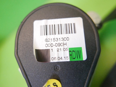 Pas bezpieczeństwa lewy tył 621531300 VW GOLF VII KOMBI 5D 12-16