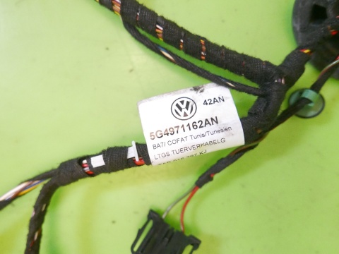 Wiązka instalacja drzwi prawa przód 5G4971162AN VW GOLF VII 5D 12-16