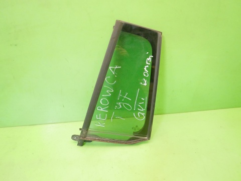 Szyba drzwiowa lewa tył mała ciemna 5G9845213C VW GOLF VII 5D KOMBI 12-16