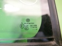 Szyba drzwiowa lewa tył mała ciemna 5G9845213C VW GOLF VII 5D KOMBI 12-16
