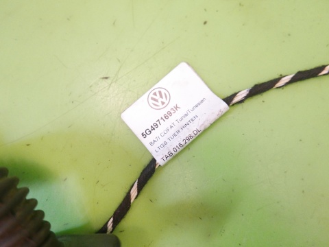 Wiązka instalacja drzwi lewa tył 5G4971693K VW GOLF VII KOMBI 5D 12-16